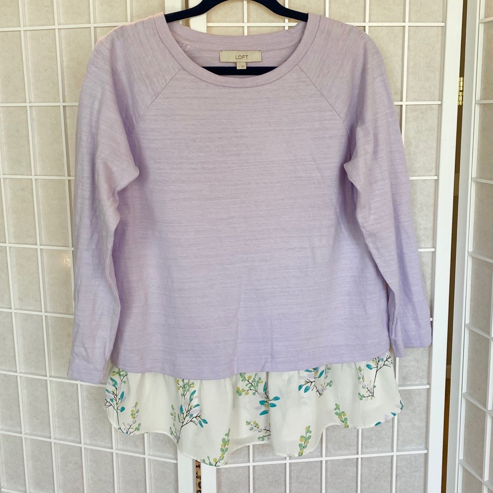 LOFT Lavender Sweater